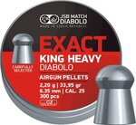 JSB Exact King Heavy Diablo MKII .25 / 6.35 / 33.95gr Pellets 300pc